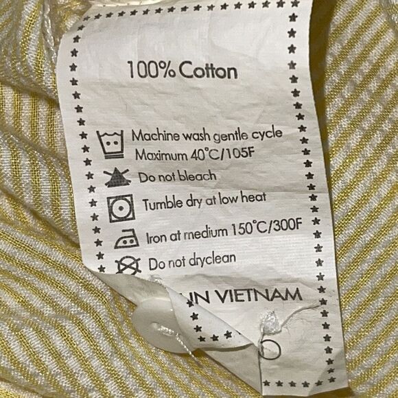 Born to be Sassy Dress girls Sz 7 T embroidered seersucker ruffle sleeve cotton - Picture 8 of 11